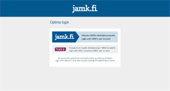 Desktop Screenshot of optima.jamk.fi