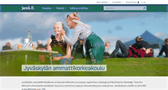 Desktop Screenshot of jamk.fi