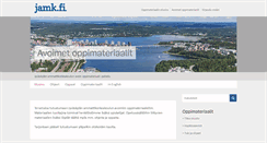 Desktop Screenshot of oppimateriaalit.jamk.fi